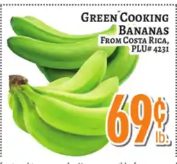 Trade Fair Supermarket GREEN COOKING BANANAS offer