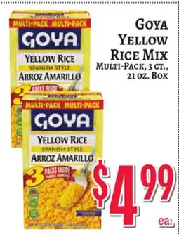 Trade Fair Supermarket Goya Yellow Rice Mix offer