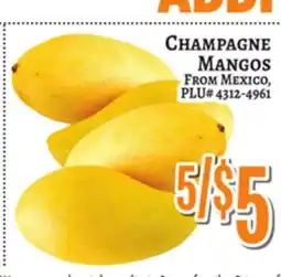 Trade Fair Supermarket CHAMPAGNE MANGOS offer