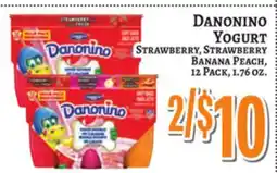 Trade Fair Supermarket DANONINO YOGURT offer