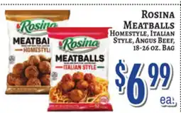 Trade Fair Supermarket Rosina Meatballs offer