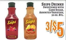 Trade Fair Supermarket SSIPS DRINKS offer