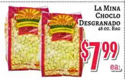 Trade Fair Supermarket LA MINA Choclo Desgranado offer