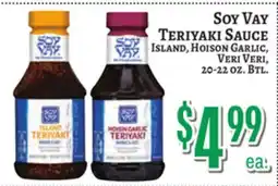 Trade Fair Supermarket SOY VAY TERIYAKI SAUCE offer