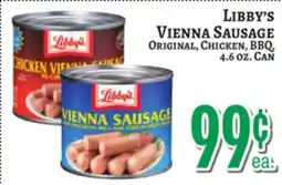 Trade Fair Supermarket LIBBY'S VIENNA SAUSAGE offer