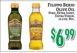 Trade Fair Supermarket Filippo Berio Olive Oil offer