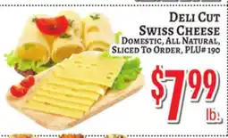 Trade Fair Supermarket DELI CUT SWISS CHEESE offer