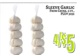 Trade Fair Supermarket SLEEVE GARLIC offer