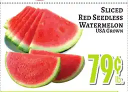 Trade Fair Supermarket SLICED RED SEEDLESS WATERMELON offer
