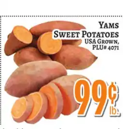 Trade Fair Supermarket YAMS SWEET POTATOES offer