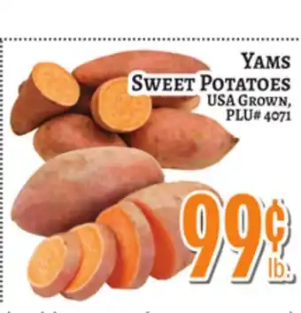 Trade Fair Supermarket YAMS SWEET POTATOES offer