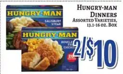 Trade Fair Supermarket HUNGRY-MAN DINNERS offer