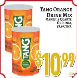 Trade Fair Supermarket TANG ORANGE DRINK MIX offer