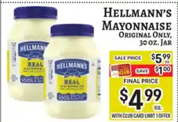 Trade Fair Supermarket HELLMANN'S MAYONNAISE offer