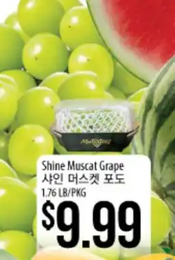 Hmart Shine Muscat Grape offer