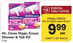 ACME Mr. Clean Magic Eraser Shower & Tub Kit offer