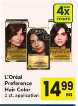 ACME L'Oréal Preference Hair Color offer