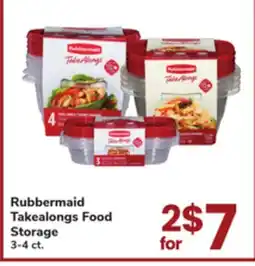 ACME Rubbermaid Takealongs Food Storage offer