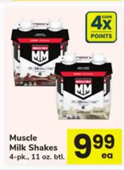 ACME Muscle Milk Shakes offer