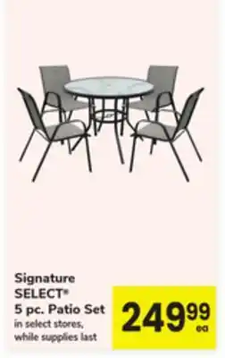 ACME Signature SELECT 5 pc. Patio Set offer