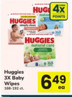 ACME Huggies 3X Baby Wipes offer