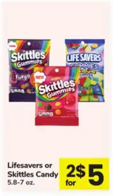 ACME Lifesavers or Skittles Candy offer