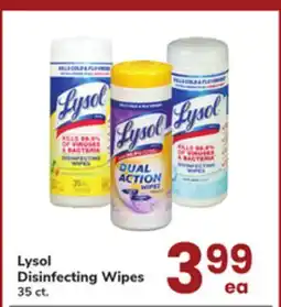 ACME Lysol Disinfecting Wipes offer