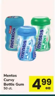 ACME Mentos Curvy Bottle Gum offer