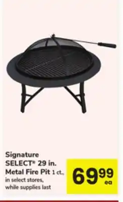 ACME Signature SELECT 29 in. Metal Fire Pit offer