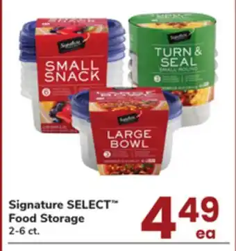 ACME Signature SELECT Food Storage offer
