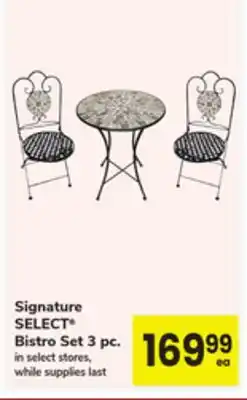 ACME Signature SELECT Bistro Set 3 pc offer