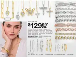 JC Penney 1/10 to 1/3 ct. t.w. natural or lab-grown diamond offer