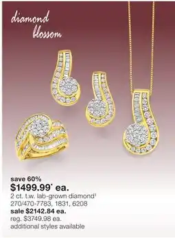 JC Penney 2 Ct. T.W. Lab-Grown Diamond‡ offer