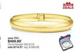 JC Penney 10mm bangle‡ offer