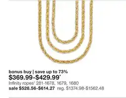 JC Penney Infinity Ropes‡ offer