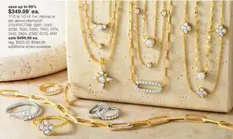 JC Penney 1/10 to 1/3 ct. t.w. natural or lab-grown diamond‡ offer