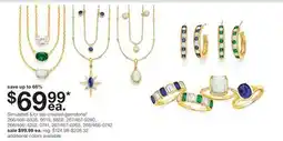 JC Penney Simulated &/or lab-created gemstone § offer