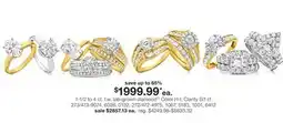 JC Penney 1-1/2 to 4 ct. t.w. lab-grown diamond‡◊ offer