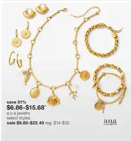 JC Penney A.N.A Jewelry offer