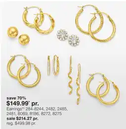 JC Penney Earrings‡◊ offer