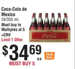 Smart & Final Coca-Cola de Mexico offer