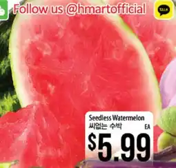 Hmart Seedless Watermelon offer
