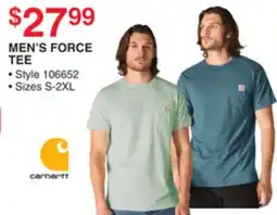 Dunham's Sports CARHARTT MEN'S FORCE TEE offer