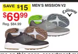 Dunham's Sports CALLAWAY MEN'S MISSION V2 offer