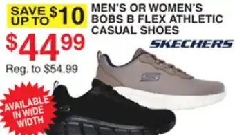 Dunham's Sports SKECHERS MEN'S OR WOMEN'S BOBS B FLEX ATHLETIC CASUAL SHOES offer