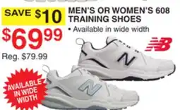 Dunham's Sports MEN'S OR WOMEN'S 608 TRAINING SHOES offer