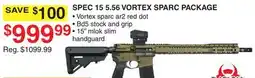 Dunham's Sports BLACK RAIN SPEC 15 5.56 VORTEX SPARC PACKAGE offer
