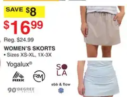 Dunham's Sports YOGALUX WOMEN'S SKORTS offer