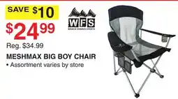 Dunham's Sports WORLD FAMOUS SPORTS MESHMAX BIG BOY CHAIR offer