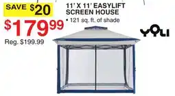 Dunham's Sports YOLI 11' X 11' EASYLIFT SCREEN HOUSE offer
